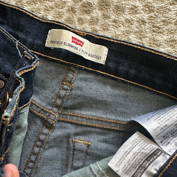 512 Levi's women Dark blue - Picture 4 of 6